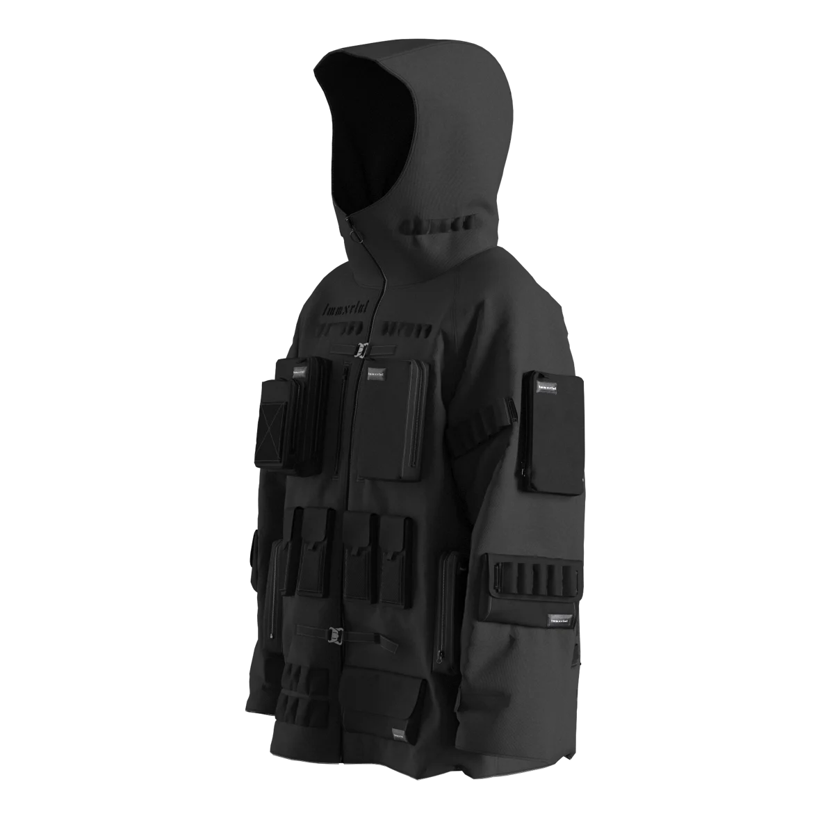 CG Techwear Piece n.2 Cargo Jacket | 3D Model - CONNECT